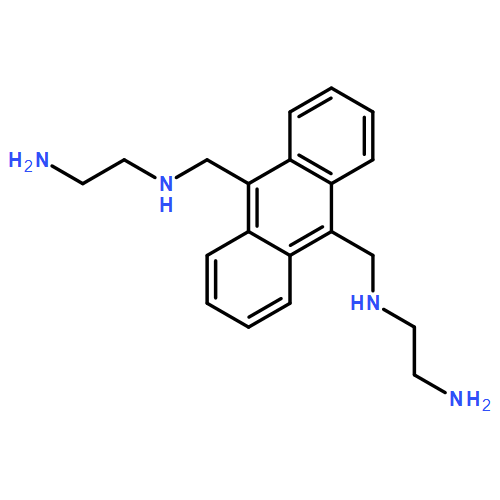 9,10-Anthracenedimethanamine, N,N'-bis(2-aminoethyl)-