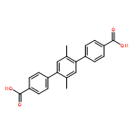 [1,1':4',1''-Terphenyl]-4,4''-dicarboxylic acid, 2',5'-dimethyl-