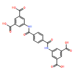 1,3-Benzenedicarboxylic acid, 5,5'-[1,4-phenylenebis(carbonylimino)]bis- (9CI)