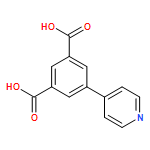 1,3-Benzenedicarboxylic acid, 5-(4-pyridinyl)-