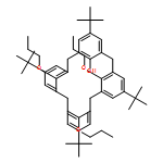 Pentacyclo[19.3.1.13,7.19,13.115,19]octacosa-1(25),3,5,7(28),9,11,13(27),15,17,19(26),21,23-dodecaen-25-ol, 5,11,17,23-tetrakis(1,1-dimethylethyl)-26,27,28-tripropoxy-