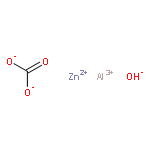 Aluminum zinc carbonate hydroxide