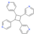 Pyridine, 3,3'-[(1R,2S,3R,4S)-3,4-di-4-pyridinyl-1,2-cyclobutanediyl]bis- (9CI)