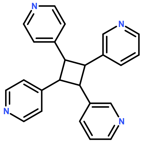 Pyridine, 3,3'-[(1R,2S,3R,4S)-3,4-di-4-pyridinyl-1,2-cyclobutanediyl]bis- (9CI)