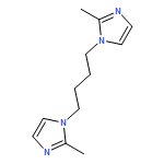 1H-Imidazole, 1,1'-(1,4-butanediyl)bis[2-methyl-