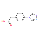 2-[4-(4H-1,2,4-triazol-4-yl)phenyl]acetic acid