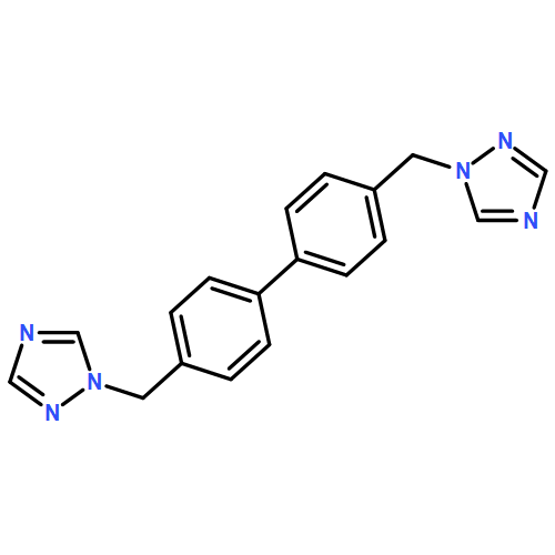 1H-1,2,4-Triazole, 1,1'-[[1,1'-biphenyl]-4,4'-diylbis(methylene)]bis-