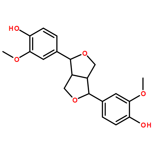 Phenol, 4,4'-[(1R,3aS,4R,6aS)-tetrahydro-1H,3H-furo[3,4-c]furan-1,4-diyl]bis[2-methoxy-, rel-