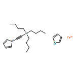 Ferrocene, [2-(tributylstannyl)ethynyl]-