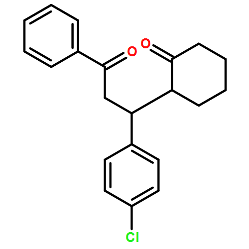 Cyclohexanone, 2-[(1R)-1-(4-chlorophenyl)-3-oxo-3-phenylpropyl]-, (2S)-