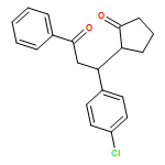 Cyclopentanone, 2-[(1R)-1-(4-chlorophenyl)-3-oxo-3-phenylpropyl]-, (2S)-