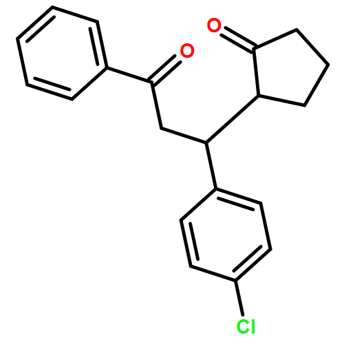 Cyclopentanone, 2-[(1R)-1-(4-chlorophenyl)-3-oxo-3-phenylpropyl]-, (2S)-