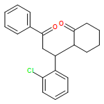 Cyclohexanone, 2-[(1R)-1-(2-chlorophenyl)-3-oxo-3-phenylpropyl]-, (2S)-