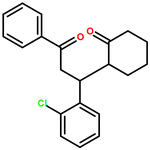 Cyclohexanone, 2-[(1R)-1-(2-chlorophenyl)-3-oxo-3-phenylpropyl]-, (2S)-