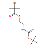 Propanoic acid, 2-bromo-2-methyl-, 2-[[(1,1-dimethylethoxy)carbonyl]amino]ethyl ester