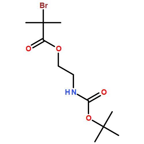 Propanoic acid, 2-bromo-2-methyl-, 2-[[(1,1-dimethylethoxy)carbonyl]amino]ethyl ester