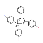 Tricyclo[3.3.1.13,7]decane, 1,3,5,7-tetrakis(4-iodophenyl)-