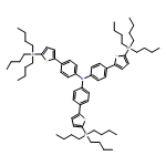 Benzenamine, 4-[5-(tributylstannyl)-2-thienyl]-N,N-bis[4-[5-(tributylstannyl)-2-thienyl]phenyl]-