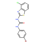 Urea, N-(4-bromophenyl)-N'-(4-chloro-2-benzothiazolyl)-