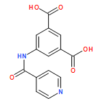 1,3-Benzenedicarboxylic acid, 5-[(4-pyridinylcarbonyl)amino]-