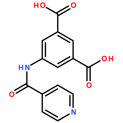 1,3-Benzenedicarboxylic acid, 5-[(4-pyridinylcarbonyl)amino]-