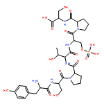 L-Serine, L-tyrosyl-L-seryl-L-prolyl-L-threonyl-O-phosphono-L-seryl-L-prolyl-