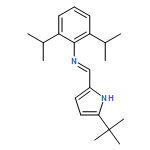 Benzenamine, N-[[5-(1,1-dimethylethyl)-1H-pyrrol-2-yl]methylene]-2,6-bis(1-methylethyl)-