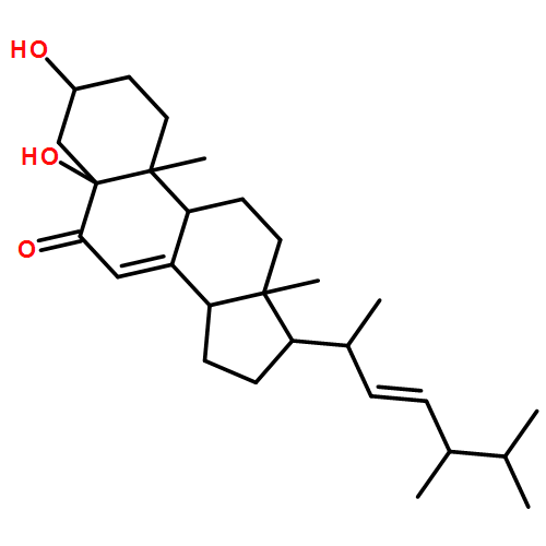 Ergosta-7,22-dien-6-one, 3,5-dihydroxy-, (3β,5α,22E)-