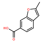 6-Benzofurancarboxylic acid, 2-methyl-