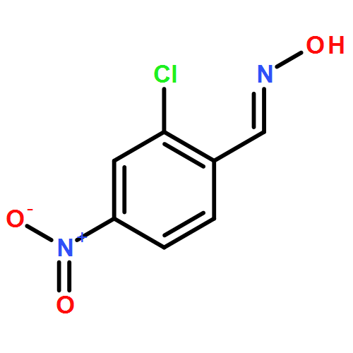 Benzaldehyde, 2-chloro-4-nitro-, oxime