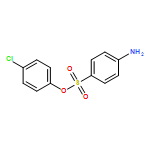 Benzenesulfonic acid, 4-amino-, 4-chlorophenyl ester