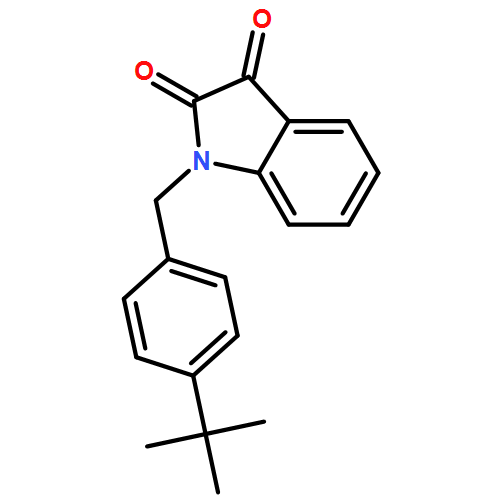 1H-Indole-2,3-dione, 1-[[4-(1,1-dimethylethyl)phenyl]methyl]-