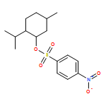 Benzenesulfonic acid, 4-nitro-, 5-methyl-2-(1-methylethyl)cyclohexyl ester