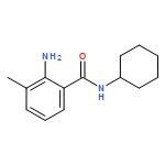 Benzamide, 2-amino-N-cyclohexyl-3-methyl-