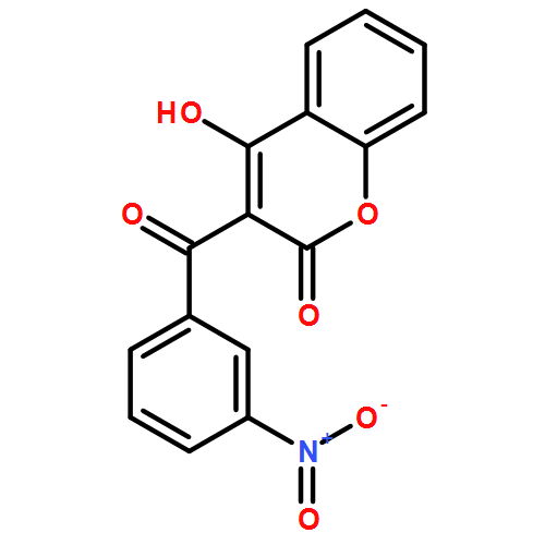 2H-1-Benzopyran-2-one, 4-hydroxy-3-(3-nitrobenzoyl)-