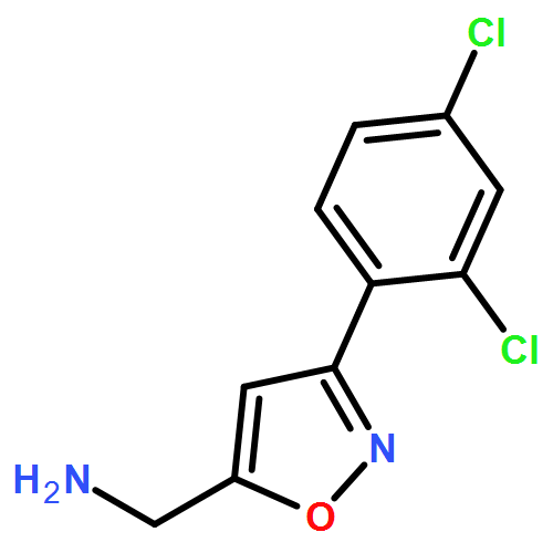 5-Isoxazolemethanamine, 3-(2,4-dichlorophenyl)-