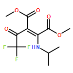 2-Butenedioic acid, 2-[(1-methylethyl)amino]-3-(trifluoroacetyl)-, dimethyl ester, (E)- (9CI)