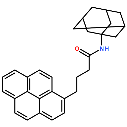 1-Pyrenebutanamide, N-tricyclo[3.3.1.13,7]dec-1-yl-