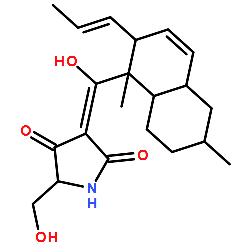 2,4-Pyrrolidinedione, 5-(hydroxymethyl)-3-[hydroxy[(1S,2R,4aS,6R,8aR)-1,2,4a,5,6,7,8,8a-octahydro-1,6-dimethyl-2-(1E)-1-propen-1-yl-1-naphthalenyl]methylene]-, (3E,5S)-