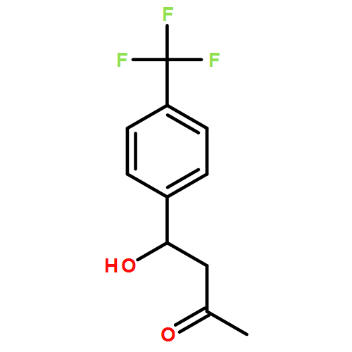 2-Butanone, 4-hydroxy-4-[4-(trifluoromethyl)phenyl]-, (4S)-