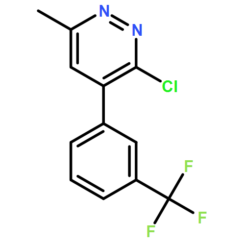 Pyridazine, 3-chloro-6-methyl-4-[3-(trifluoromethyl)phenyl]-