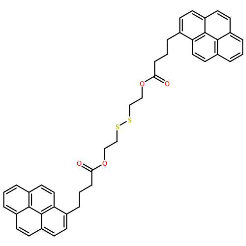 1-Pyrenebutanoic acid, 2-[[2-[1-oxo-4-(1-pyrenyl)butoxy]ethyl]dithio]ethyl ester