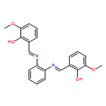 Phenol, 2,2'-[1,2-phenylenebis(nitrilomethylidyne)]bis[6-methoxy-