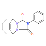 5,10-Etheno-1H-[1,2,4]triazolo[1,2-a][1,2]diazocine-1,3(2H)-dione, 5,6,7,8,9,10-hexahydro-2-phenyl-