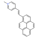 Pyridinium, 1-methyl-4-[2-(1-pyrenyl)ethenyl]-