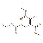 3-Pentene-1,3,4-tricarboxylic acid, 1,3,4-triethyl ester