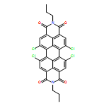 Anthra[2,1,9-def:6,5,10-d'e'f']diisoquinoline-1,3,8,10(2H,9H)-tetrone, 5,6,12,13-tetrachloro-2,9-dipropyl-