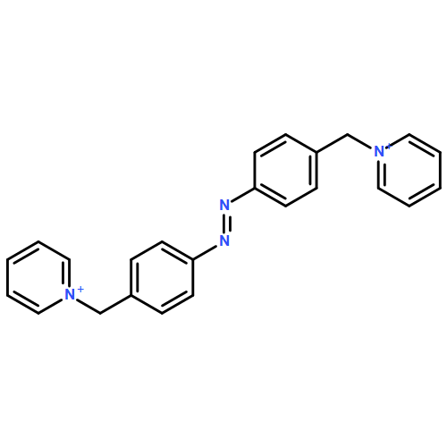 Pyridinium, 1,1'-[azobis(4,1-phenylenemethylene)]bis-, (E)- (9CI)