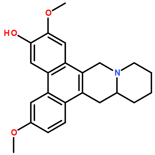 9H-Phenanthro[9,10-b]quinolizin-6-ol, 11,12,13,14,14a,15-hexahydro-3,7-dimethoxy-, (14aR)-