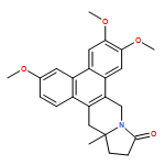 Dibenzo[f,h]pyrrolo[1,2-b]isoquinolin-11(9H)-one, 12,13,13a,14-tetrahydro-3,6,7-trimethoxy-13a-methyl-